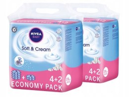 Chusteczki nawilżane NIVEA BABY Soft Cream 12x63