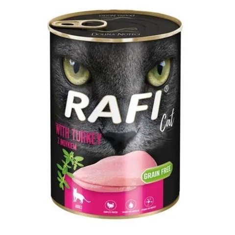 Rafi Cat karma bezzbożowa z indykiem 400 g