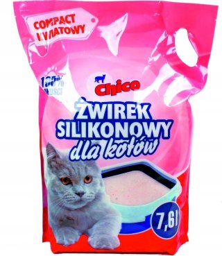 Chico Żwirek silikonowy 7,6l - compact kwiatowy