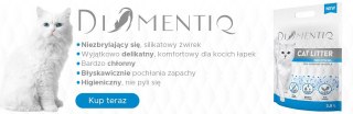 DIAMENTIQ Żwirek Neutral sylikonowy niezbrylający się 3,8L