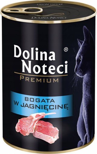 DOLINA NOTECI Premium bogata w jagnięcinę - mokra karma dla kota - 400g