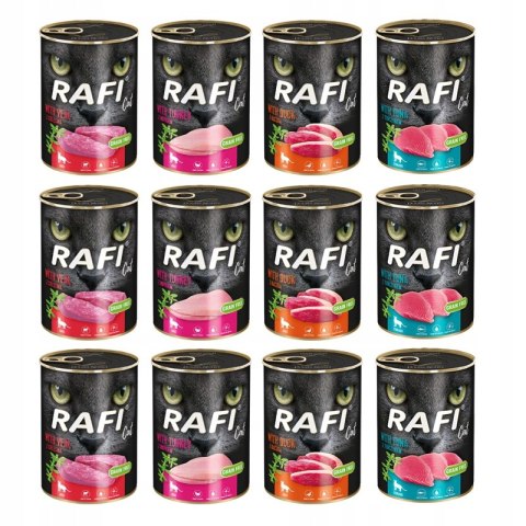 Rafi Cat karma bezzbożowa z cielęciną 12 x 400 g