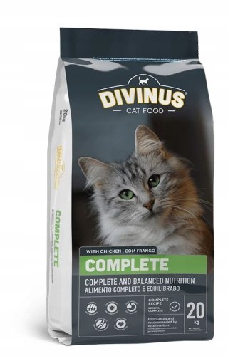 Divinus Cat Complete dla kotów dorosłych 20kg