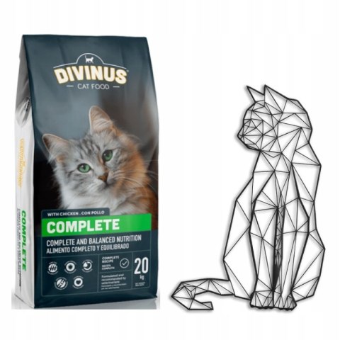 Divinus Cat Complete dla kotów dorosłych 20kg