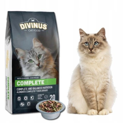 Divinus Cat Complete dla kotów dorosłych 20kg