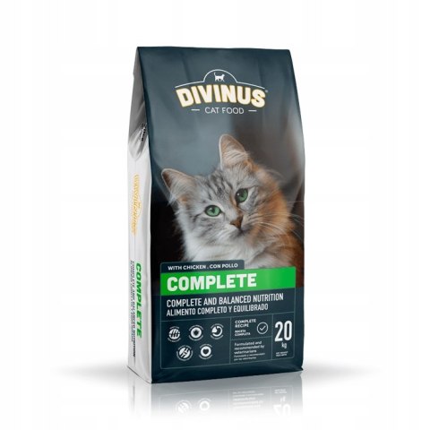 Divinus Cat Complete dla kotów dorosłych 20kg