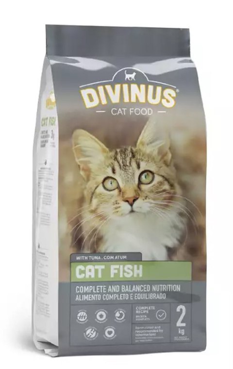 Divinus Cat Fish dla kotów dorosłych 2kg