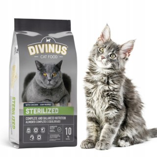 Divinus Cat Sterilized dla kotów sterylizowanych 10kg