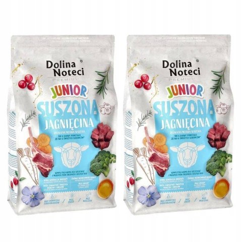 Dolina Noteci Premium JUNIOR karma suszona jagnięcina 4 kg