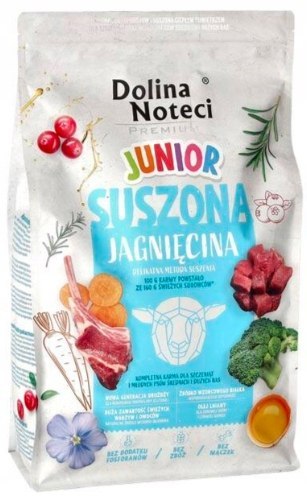 Dolina Noteci Premium JUNIOR karma suszona jagnięcina 4 kg