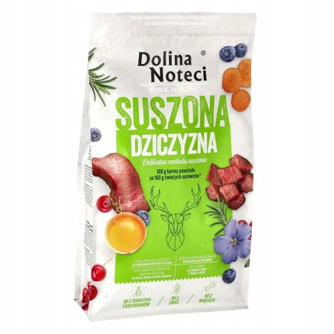 Dolina Noteci Premium karma suszona z dziczyzną 9 kg