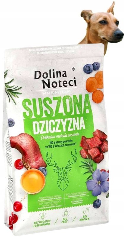 Dolina Noteci Premium karma suszona z dziczyzną 9 kg