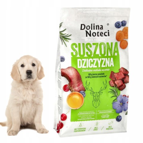 Dolina Noteci Premium karma suszona z dziczyzną 9 kg