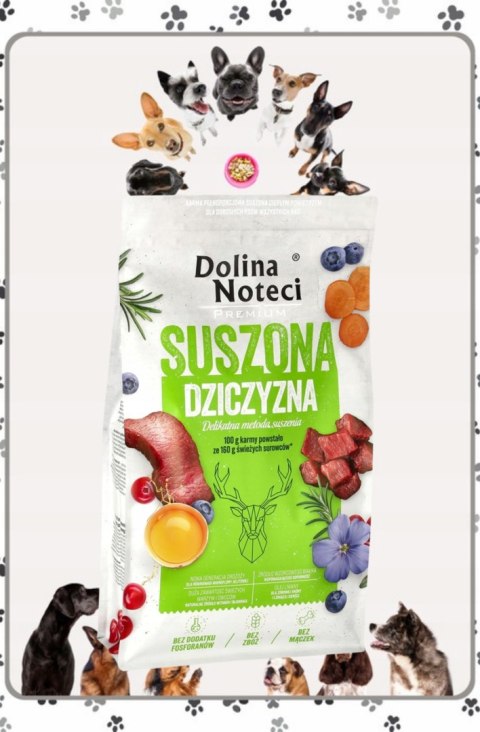 Dolina Noteci Premium karma suszona z dziczyzną 9 kg