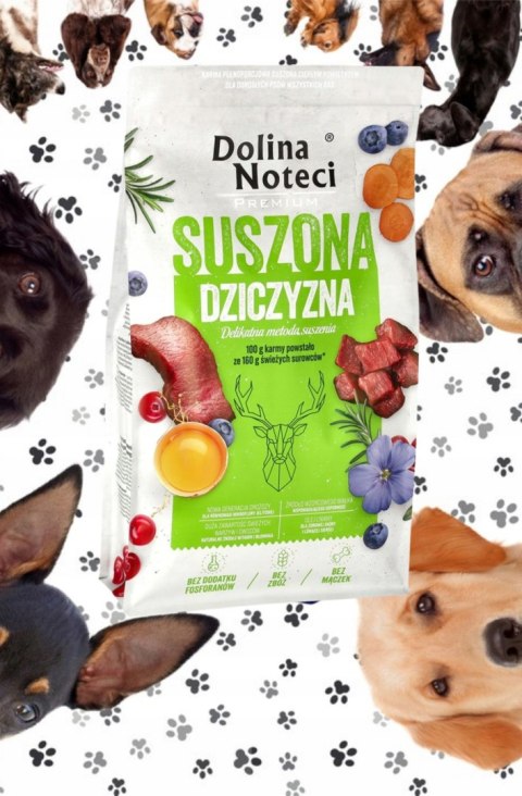 Dolina Noteci Premium karma suszona z dziczyzną 9 kg