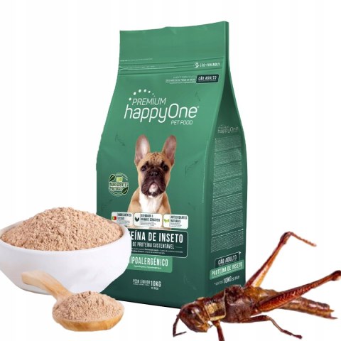 HappyOne Adult Dog monobiałkowa karma z insektów 10 kg