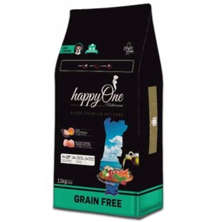 HappyOne Grain-Free Mediterraneum Light & Senior dla psich seniorów SUPER P