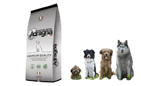 Adragna Breeder Daily z jagnięciną dla psów dorosłych 20kg