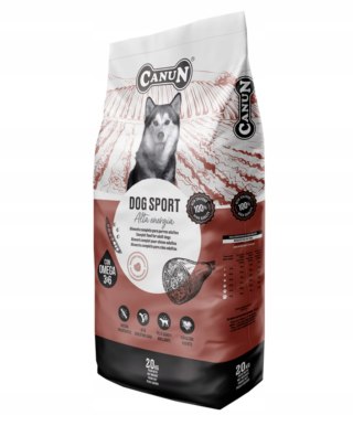 CANUN DOG - Sport sucha karma dla psa 20kg z wołowiną