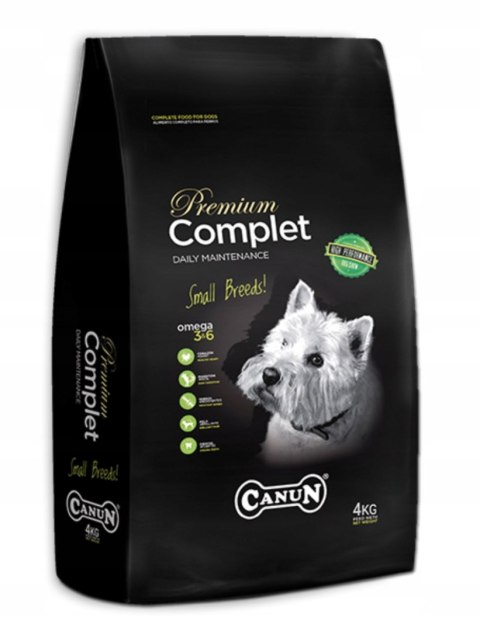 Canun Premium Complet 4kg dla małych ras Kurczak