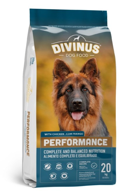 DIVINUS - Performance karma sucha dla owczarka niemieckiego 20kg