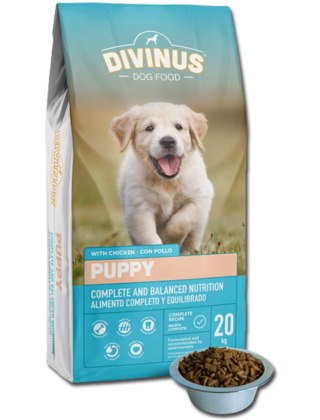 Divinus Puppy dla szczeniąt OWCZAREK,LABRADOR 20kg