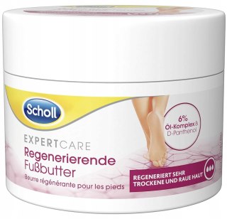 Scholl Expert Care regenerujące masło do stóp z olejkami 165 g DE