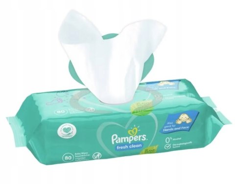 Chusteczki nawilżane Pampers Fresh Clean 4 x 80 szt.