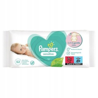 Chusteczki nawilżane Pampers Sensitive 1 x 52 szt.