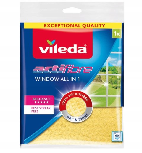 Ściereczka Do Szyb Okien Vileda Actifibre 36x32