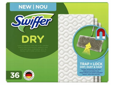 Swiffer Dry ściereczki wkłady do mopa suche 36 szt