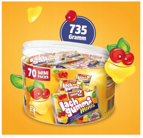 Żelki Lach gummi minis Storck 735 g DE