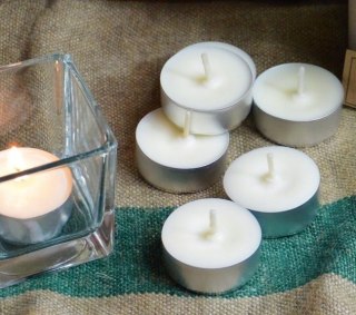 BISPOL AURA Podgrzewacze świeczki tealight DEKO, 4h 100 sztuk