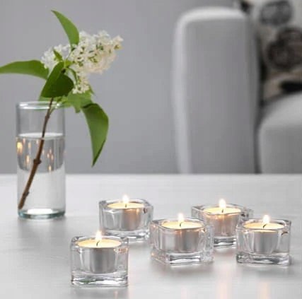 BISPOL Podgrzewacze świeczki tealight, 10 sztuk