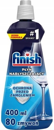 Finish nabłyszczacz zmywarki płyn nabłyszczający Shine&Protect Fresh 400 ml