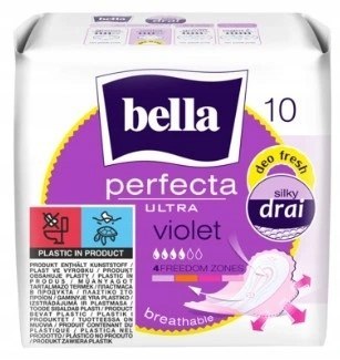 BELLA PERFECTA ULTRA VIOLET podpaski 10 szt.