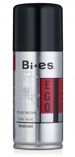 Bi-es Men Ego Platinum Dezodorant, 150 ml