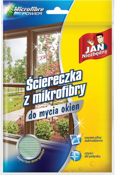 Jan Niezbędny Ściereczka z mikrofibry do okien