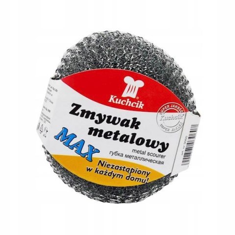 KUCHCIK Zmywak druciak metalowy ostry MAX 1szt