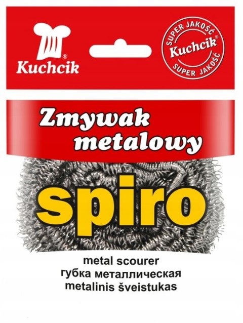 Kuchcik Zmywak Metalowy SPIRALNY 1szt. SPIRO