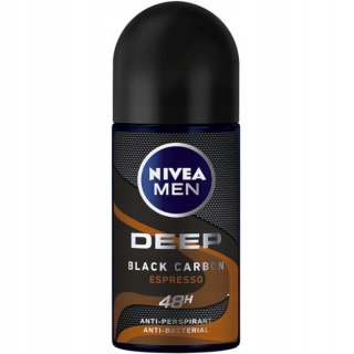 NIVEA MEN ROLL ON ANTYPERSPIRANT DEEP CARBON ESPRESSO kulka dla Pana