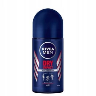 NIVEA Men Antyperspirant Roll-on Dry Impact, świeży, pocenie 50ml