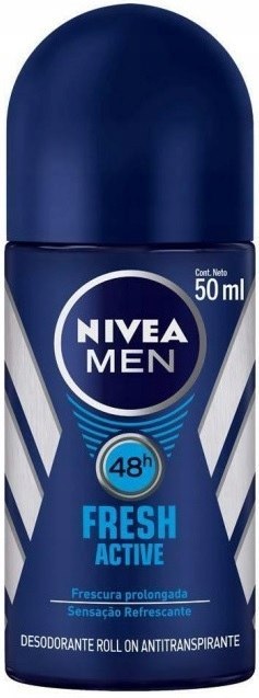 NIVEA Men Antyperspirant Roll-on Dry Impact, świeży, pocenie 50ml