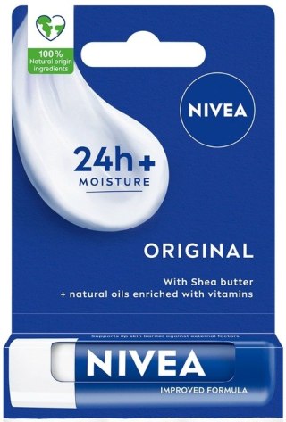 NIVEA ORIGINAL CARE Pomadka ochronna do ust 5,5ml