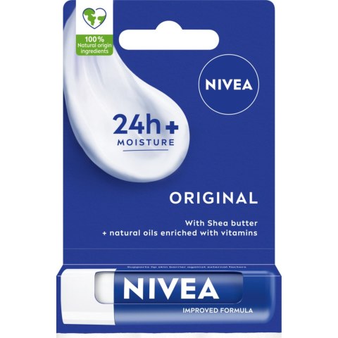 NIVEA ORIGINAL CARE Pomadka ochronna do ust 5,5ml