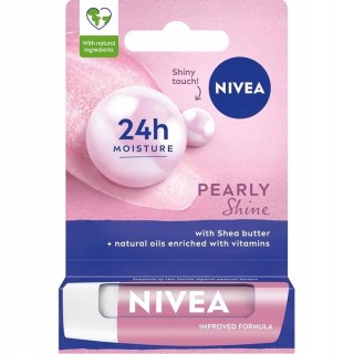 NIVEA POMADKA DO UST PIELĘGNUJĄCA Pearly Shine perłowy blask