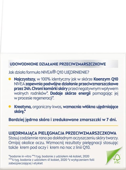 NIVEA Q10 POWER PRZECIWZMARSZCZKOWY KREM NA DZIEŃ