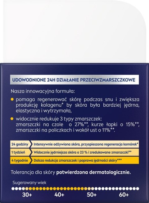 NIVEA Q10 UJĘDRNIENIE Przeciwzmarszczkowy krem na noc, 50 ml