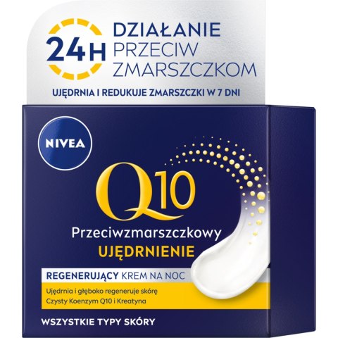 NIVEA Q10 UJĘDRNIENIE Przeciwzmarszczkowy krem na noc, 50 ml