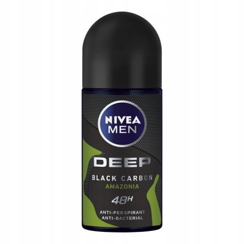 NIVEA ROLL ON MEN DEEP BLACK CARBON AMAZONIA 50ML